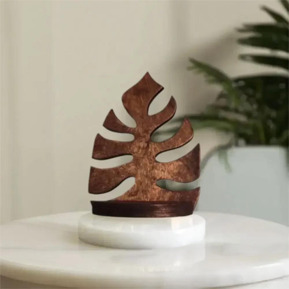 Home decoration wooden wall frame mounted creative plant hanging retro modern storage rack