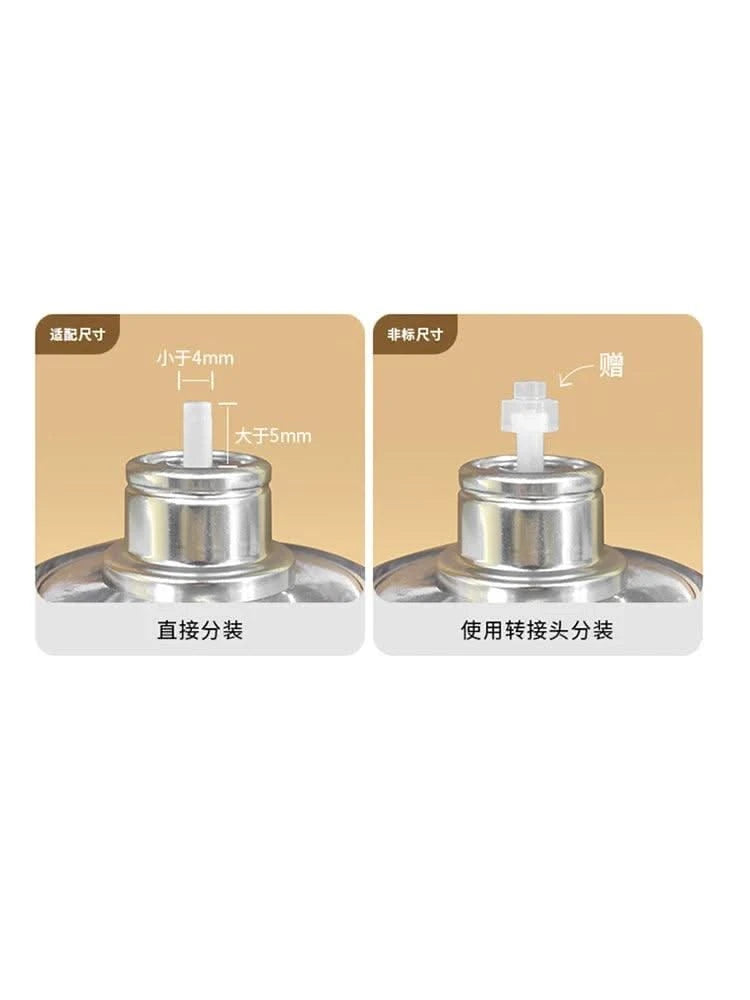 Portable Luxurious 9ml Travel Perfume Bottle Rosted Metal Shell Bottom Filling Sample Delicate Spray Empty Perfume Dispenser