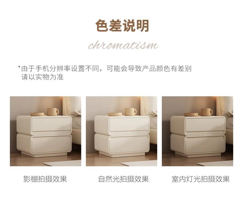 Decorations nightstands gloss decor modern elegant glamour luxury mesita de noche dormitorio home furniture