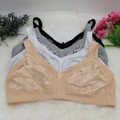 Classic Full Coverage Bra for women lace embroidery