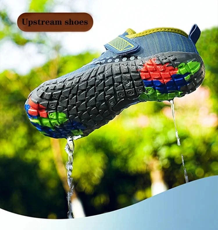 Children Quick-Drying Barefoot Shoes| Wide-Toed Lightweight Upstream Wading Shoes 24-38 | Boys Girls | Beach Diving, Boating |