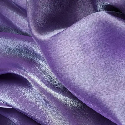 Mermaid Texture Gradient Reflective Fabric Illusion By The Meter for Shirt Full Dress Hanfu Clothing DIY Sewing Soft Cloth White