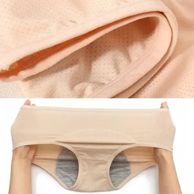 Plus Size Leak Proof Menstrual Panties Women Underwear Period Cotton Pregnancy Waterproof Briefs Physiological Breathable Pants