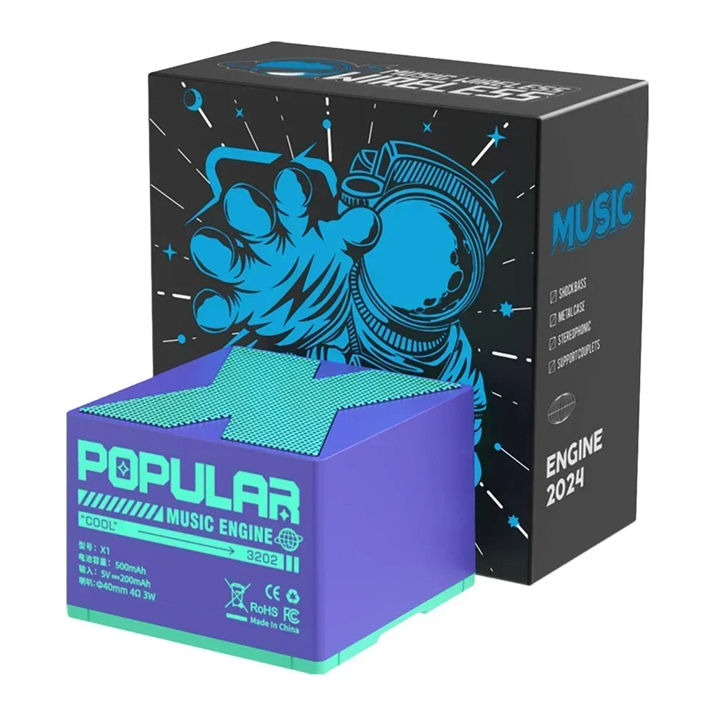 Bluetooth speaker with multiple RGB color lights and magnetic phone holder, suitable for showerrooms, bicycles, cars, and outdoo