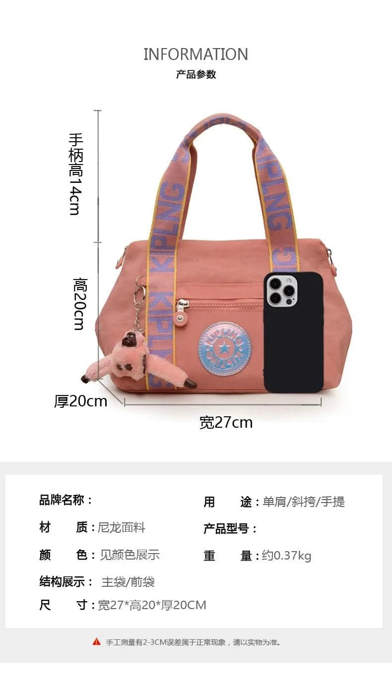 Sling Bag Women's Water-Resistant Nylon Purse