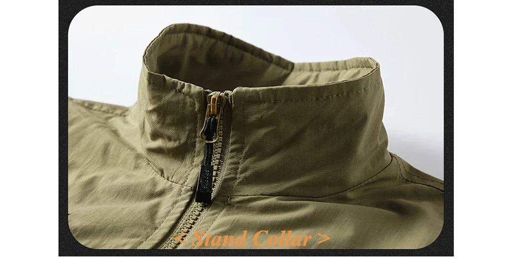 Summer Men's Work Vest Leisure outdoor Men Breathable Mesh Sports Waistcoat Man Photography Fishing Sleeveless Jackets Clothing