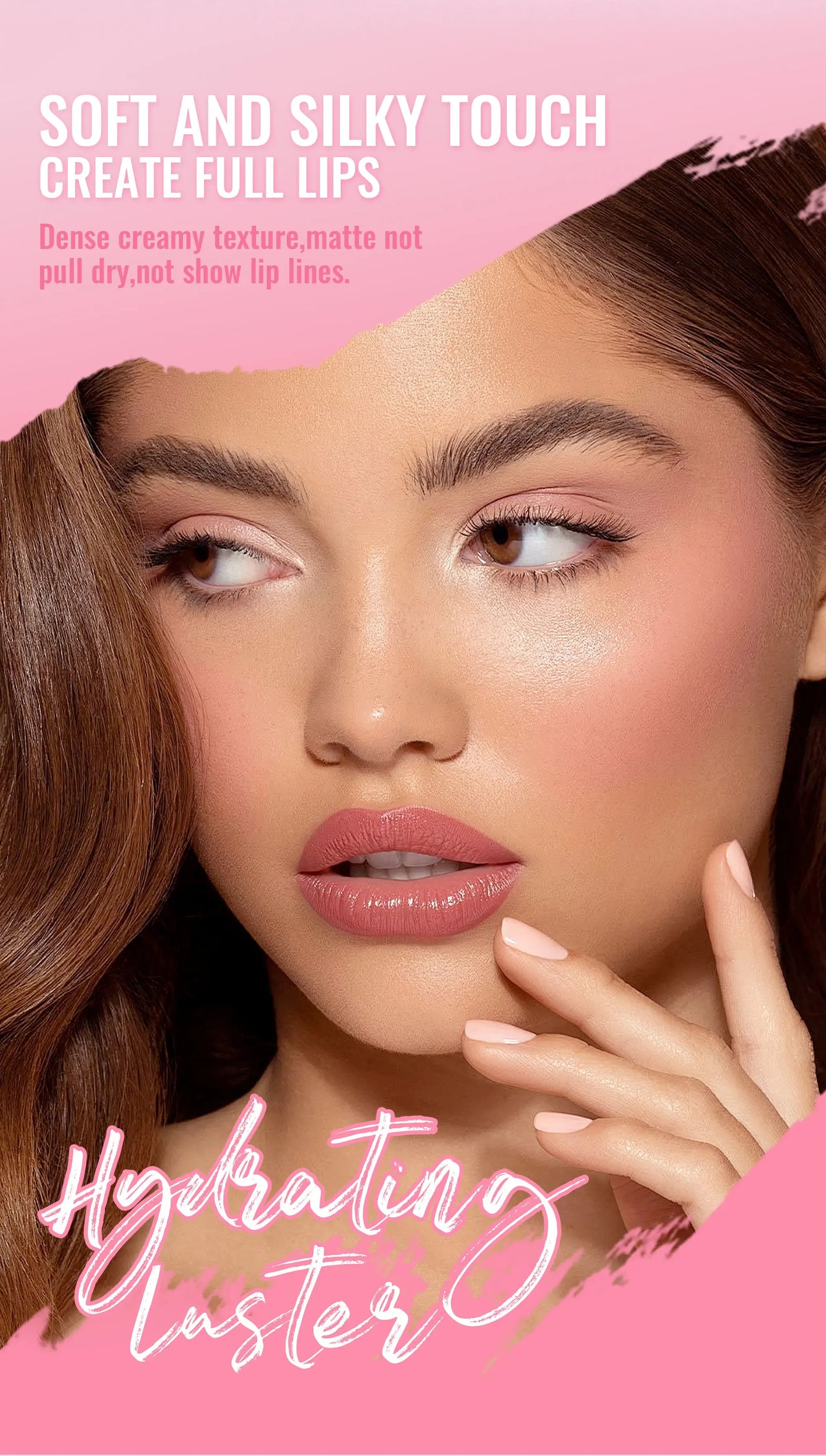 Velvet Matte Lipstick 8 Colors Long Lasting Waterproof Moisturizing Non Stick Lip Makeup For Daily Natural Look