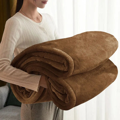 Thicken Warm Soft Blanket for Fall Winter Spring All Season Fuzzy Microplush Lightweight Fleece Winter Blankets for Bed Sofa