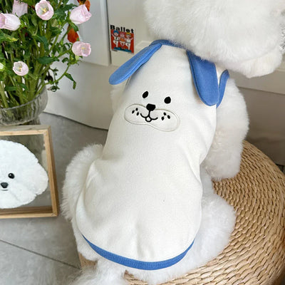 1.5-9kg Pet Cloth French Bulldog Teddy Pajamas Warm Cotton Winter Cat Coat Pet Clothes for Cats Small and Medium Dogs