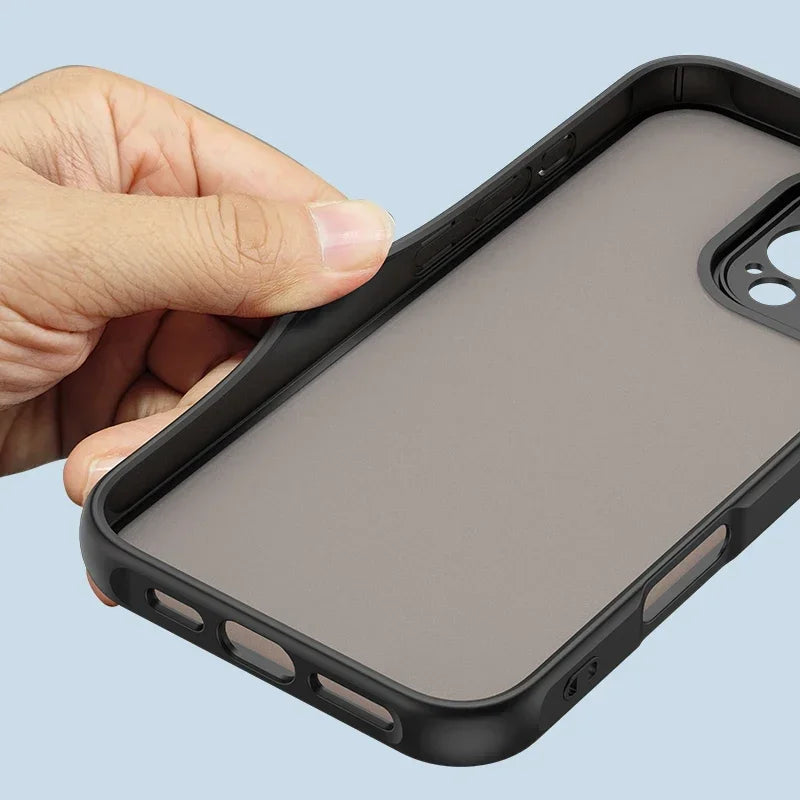 New Armor Bumper Shockproof Phone Case For Nothing Phone 3a Pro 5G Silicone Hard Cover Capa