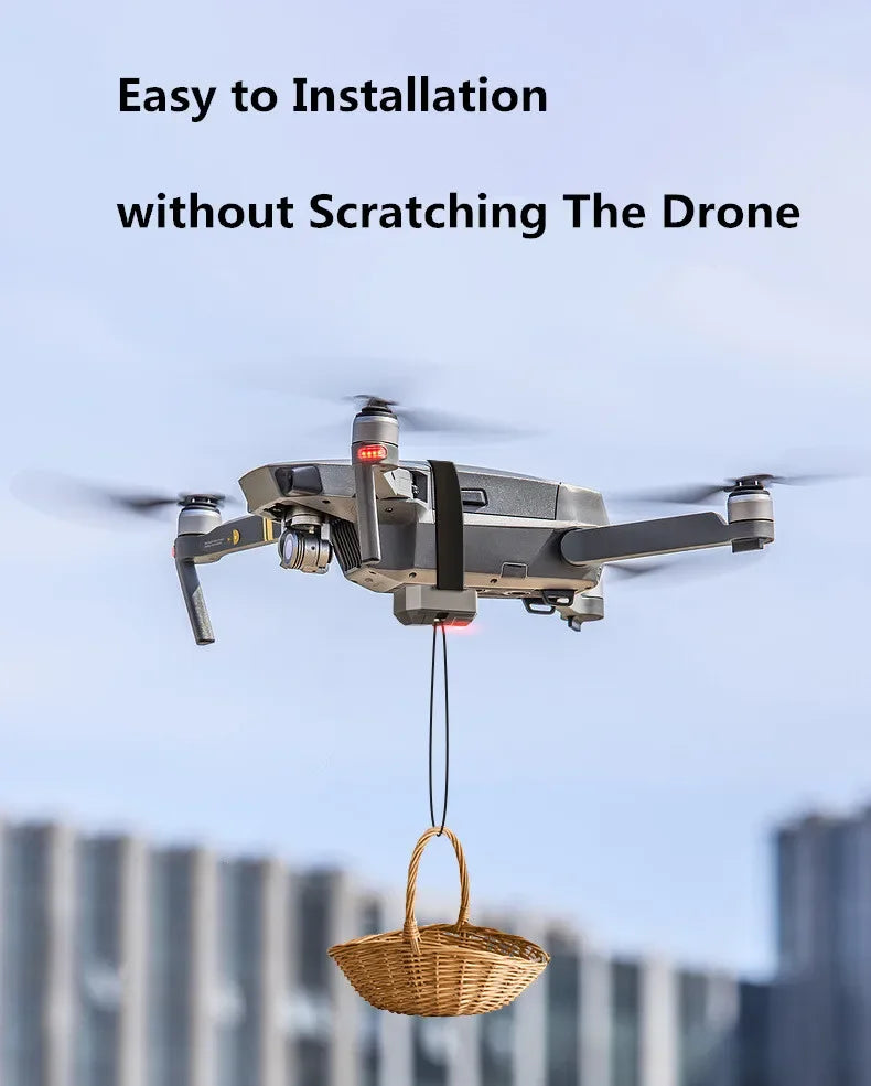 Drone Airdrop System for DJI Mini 3 Pro/Mini 3/ Mini 2 SE/Mavic 2/2S /Phantom 3 4/4 Pro for Wedding Scene Fishing Bait Rescue