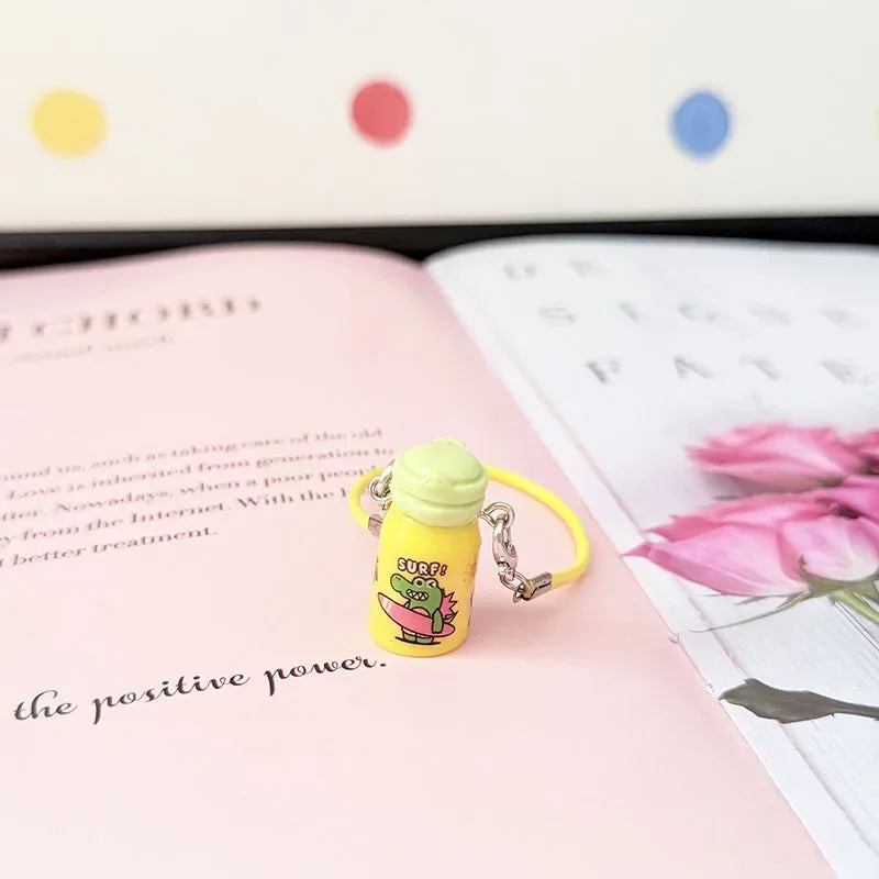 Labubu Accessories 17cm Labubu Pendant Camera Water Bottle Bag Accessories Cute Sitting Party Accessories