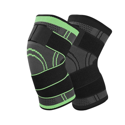 Men Women Sports Knee Support Compression Sleeves Joint Pain Arthritis Relief Running Fitness Elastic Wrap Brace Knee Pads