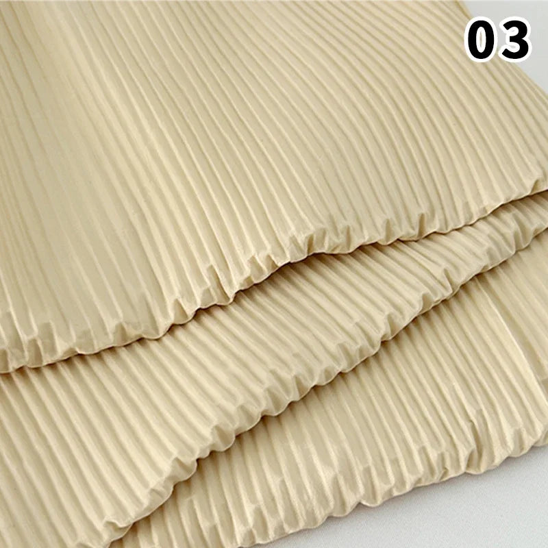 Wrinkled Texture Fabric Background Printmaking Material DIY Wedding Celebration Women Dress Suit Diy Sewing Material