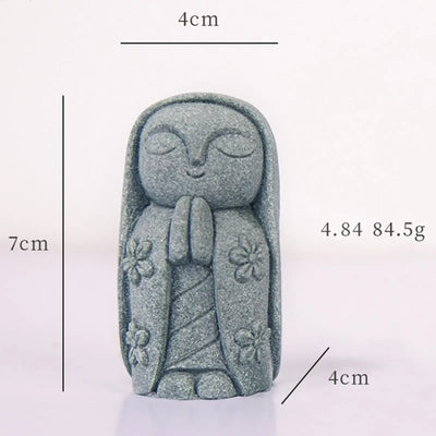 Buddha Aquarium Decor Accessories Dolls Mini Creative Small Statue Buddha Statue for Car Home Decor Teahouse Tabletop Indoor