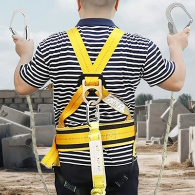 Anti-Fall Safety Belt 5-point High Altitude Work Safety Harness Full-Body Safety Belt Tree Climbing Mountaineering safety belt