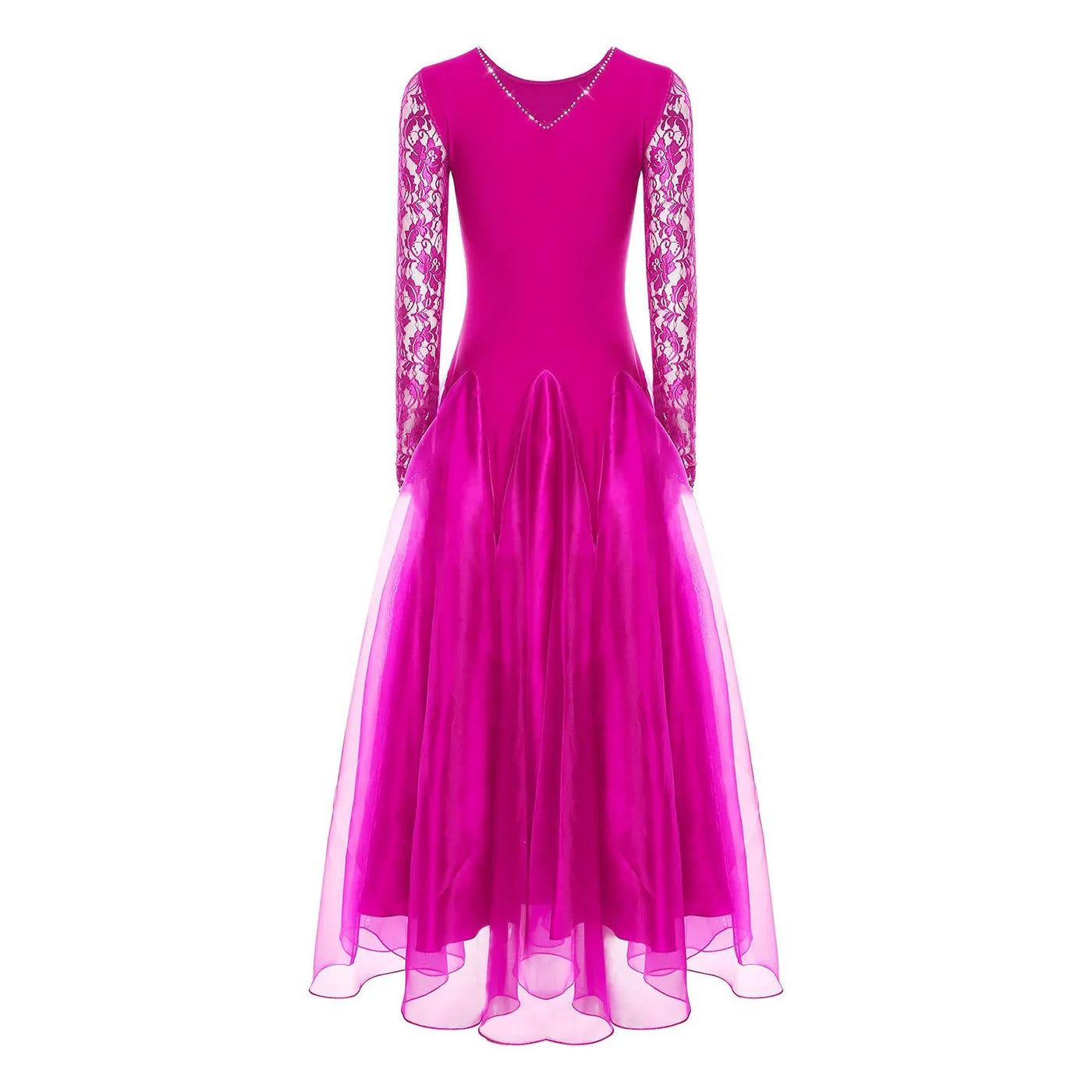 Waltz Ballroom Competition Dress Women Evening Gowns Concert Outifts Modern Tango Standard Dance Performance Stage Costume