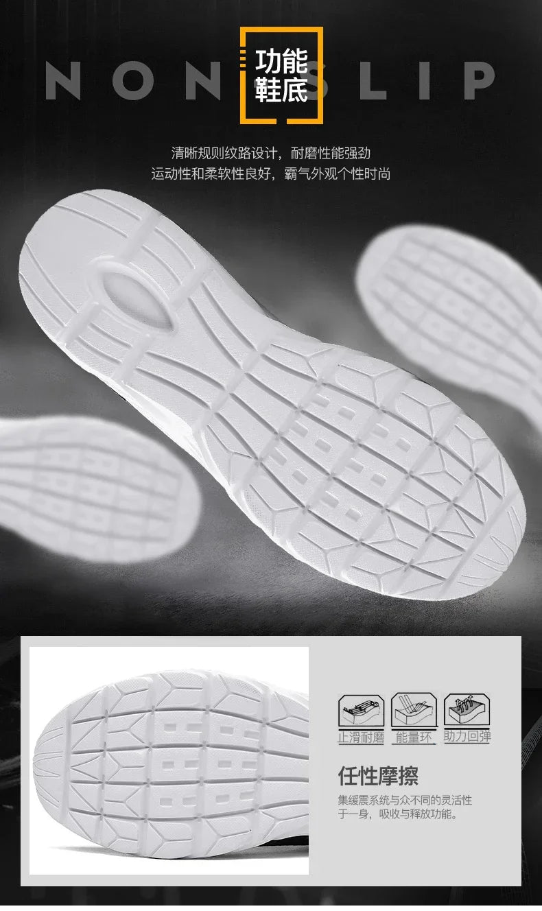 New Athletic Shoes for Men Shoes Sneakers Black Casual Men Mesh Sneakers Breathable Tennis Running Walking Gym Men Shoes