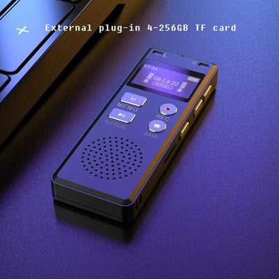 Digital Recorder, Voice-Activated Recorder for Podium Conferencing - Recorder with Player, Recording Equipment, Mp3 Player, Password, Variable Speed