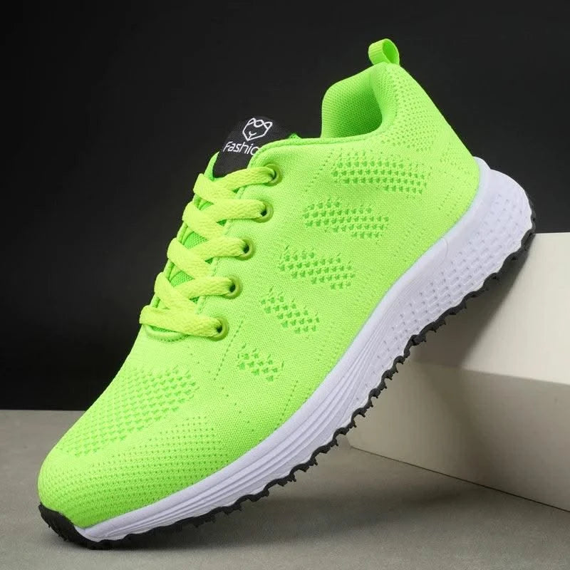 Women Sports Shoes for Women 2023 Casual Tennis Shoes Breathable Walking Mesh Platform Running Shoes Sneakers Female Footwear