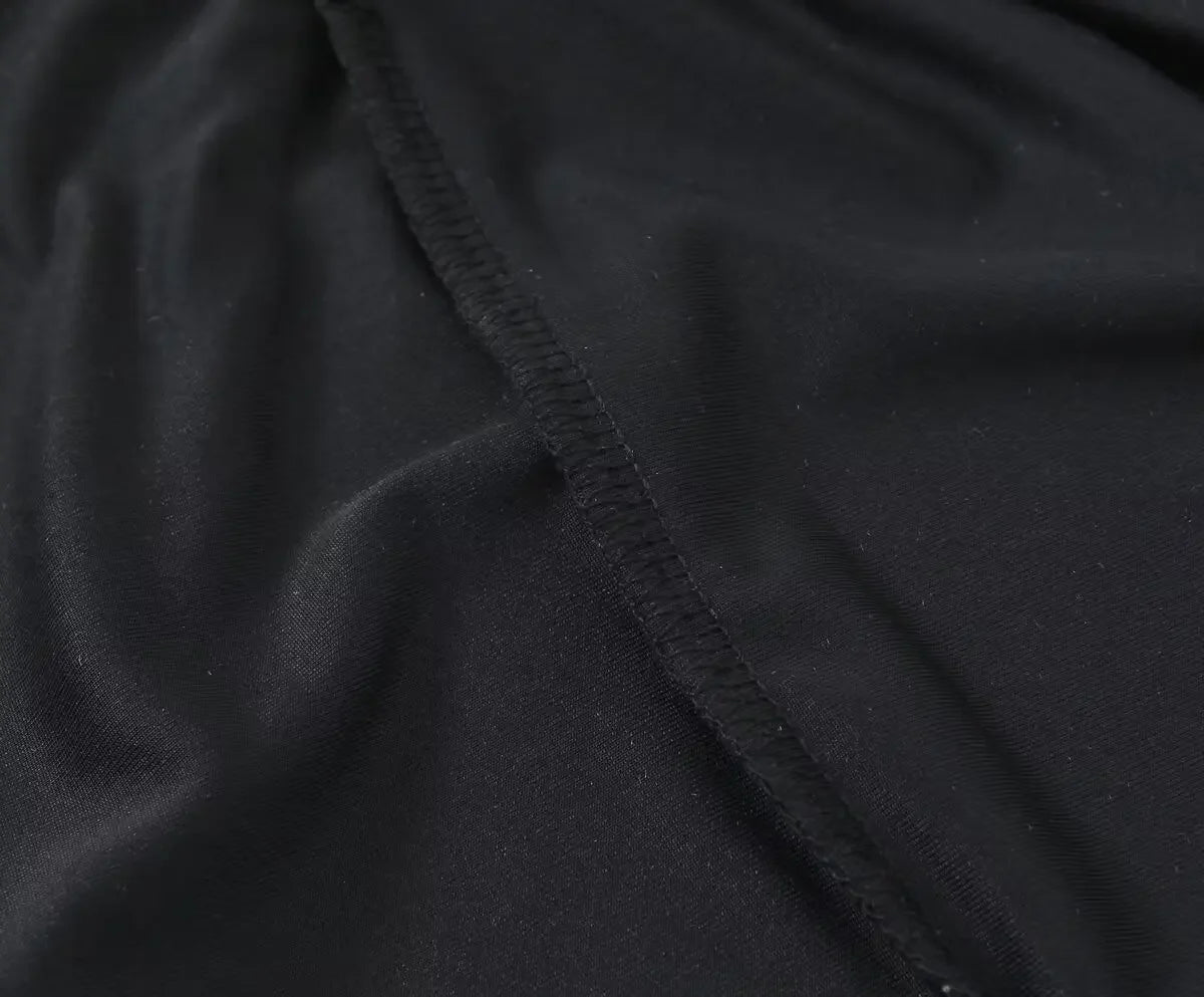 YENKYE Black Strapless Christmas Dress Sexy A Line Vintage Velvet Party Mini Dresses Elegant Women Dresses