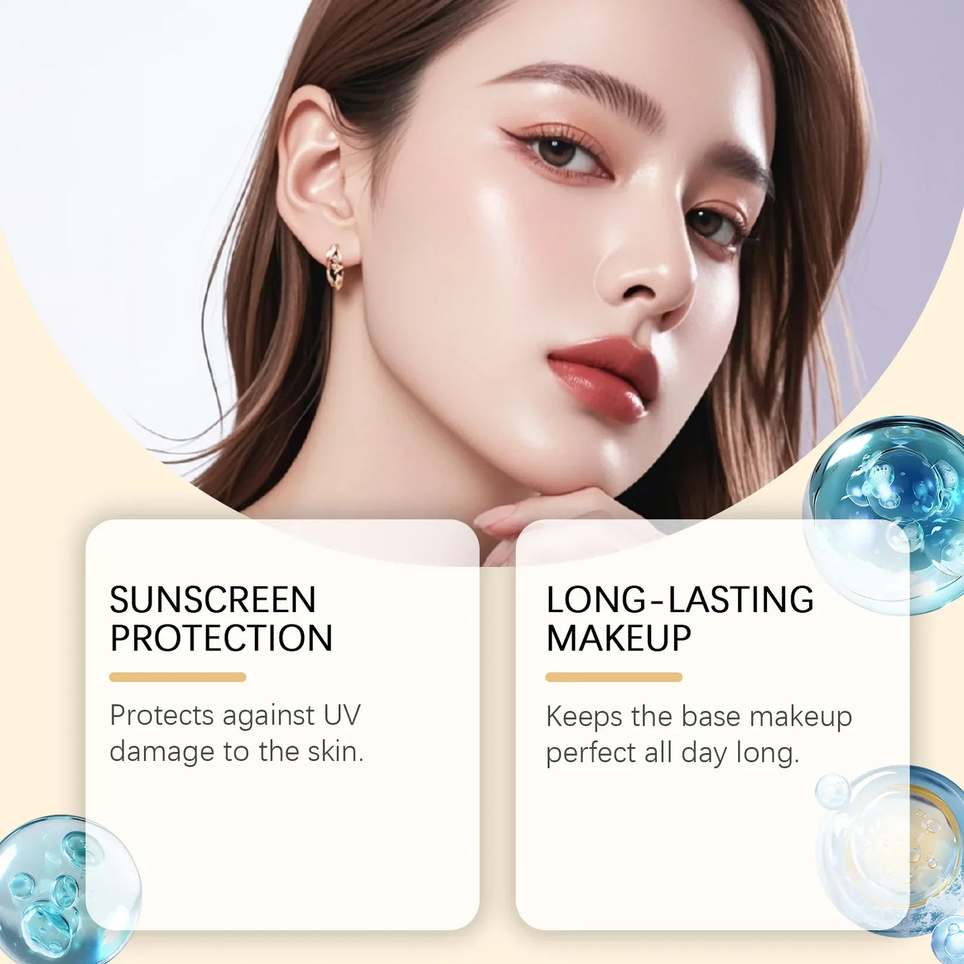 Spf 50+ Setting Sprays for Makeup Waterproof Lasting Oil Control Natural Refreshing Anti UV Sunscreen Finishing Mist Cosmetics