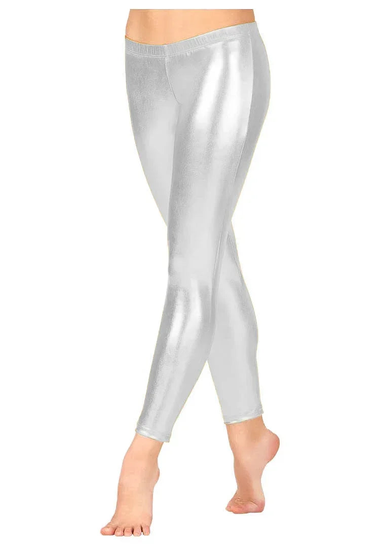 Women Metallic Leggings Jazz Hip Hop