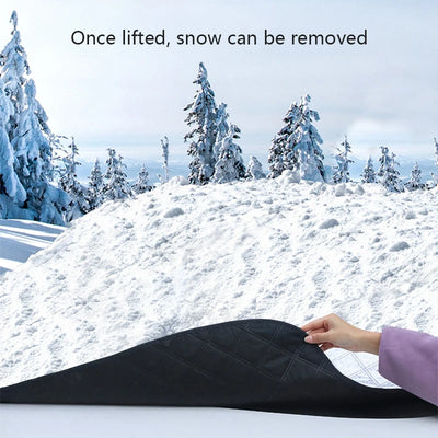 Car Snow Shield Frost Cover Windshield Winter Window Winter Car Coat Front Windshield Snow Sunscreen Dustproof Anti-Freeze Cover