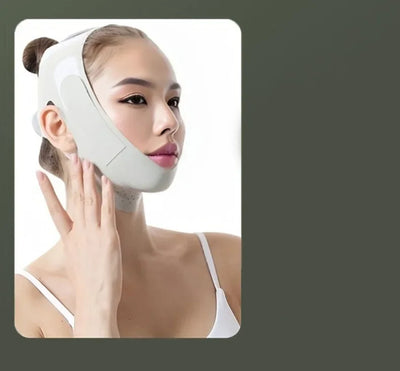 Portable Adjustable Face Tightening Bandage Face Lifting Belt Breathable V Shaped Slimming Bandage Resuable Facial Lifting Strap