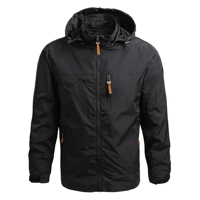 Winter Jacket Fashion Coat Hoodies Camping Hiking Jacket Men's Casual Waterproof Jacket Windbreaker Men Outerwear Men's Clothes