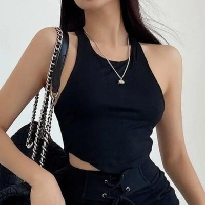 Yoga Top For Women Loose Fit Workout Crop Tops Tank Gym Wear Fitness Sleeveless Cami Sport Shirts Running Vest Built In Bra