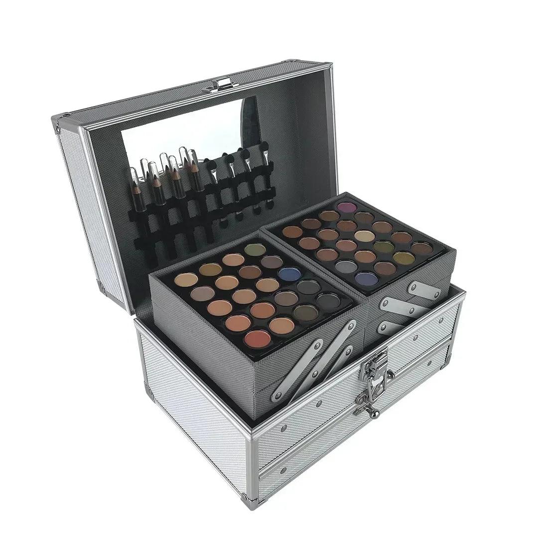 Women’s complete makeup set – eyeshadow lip blush nail polish kit
