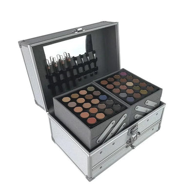 Makeup Set Box Eyeshadow Lip Blush Nail Polish Eyebrow Pencil Multi-functional Palette