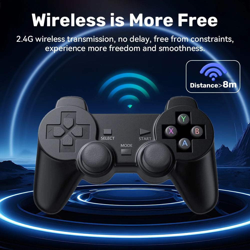 Wireless Controller ForPC/Laptop/TV BOX/Video Game Console 2.4G Gamepad With 360° Joystick For Game Hard Drive