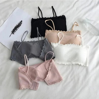 Women's Cotton Bra Female