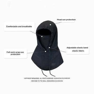 Summer Hats For Women Sunscreen Outdoor Anti UV Cycling Beach Hat Female Floppy Foldable Ladies Hat Sunhat Ice Silk Face Cover