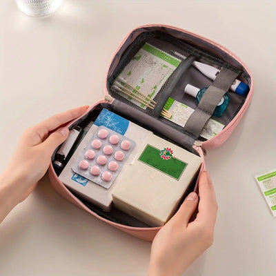 Compact Portable First Aid Kit - Compact Medicine Storage Bag for Travel & Home, Multi-Functional Emergency Kit, Epidemic