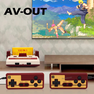 8 Bit Video Game Console Built in 500 Classic Games Family Computer TV Game Consola Support Game Cartridge For FC Retro Gaming