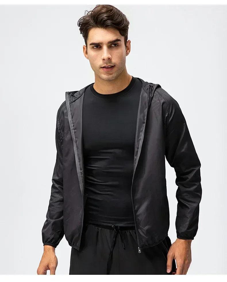 Spring windbreaker jackets for men women coat sun protection quick dry waterproof rain jacket