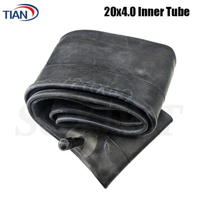 20/24/26 Inch Beach Bike Snow Bike Inner Tube 20x4.0/24x4.0/26x4.0 AV Schrader Electric Bike Fat Tire Cycling Tyre Rubber Tube