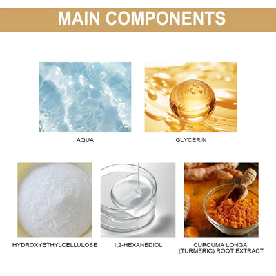 Turmeric Face Serum Diffuser Hydrating Face Repair Melanin Brighten Dark Spot Corrector Moisturizing Essential Oil Skin Care