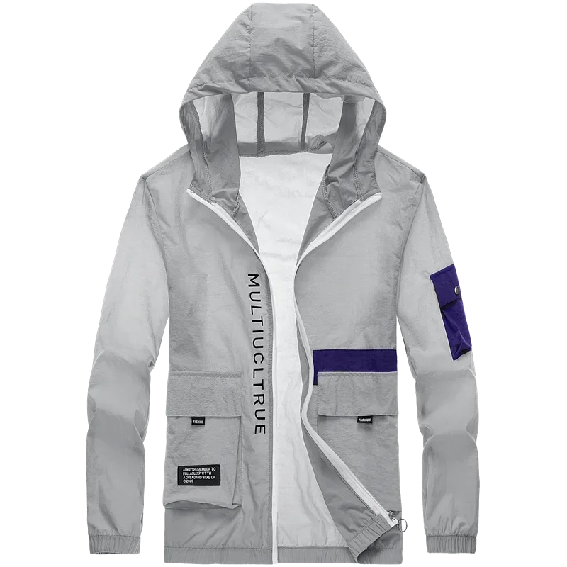 New Summer Hooded Jacket Men Women Waterproof Sun Protection Clothing Fishing Hunting Clothes Quick Dry Skin Windbreaker Coats