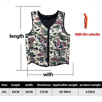 Wake Surfing Impact Vest CE Approved Neoprene Life Jacket Wakesurf Comp Vest surf But Great for All Other Watersports Activities