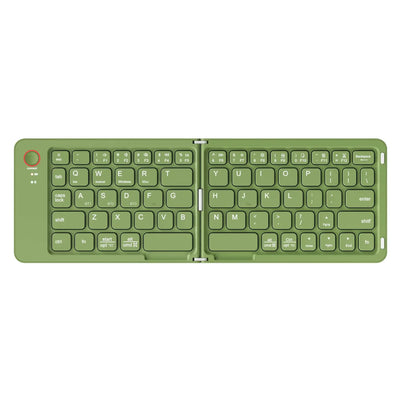 Mini Portable Foldable Wireless Keyboard Ultra Slim Touchpad Bluetooth Keyboard Rechargeable Folding Keyboard for Tablet Laptop
