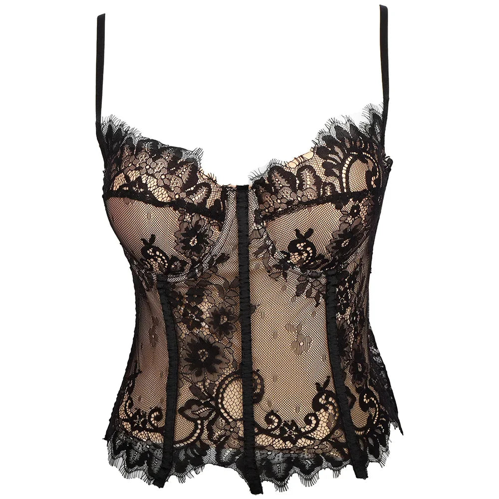 Women's Shaping Sexy Lace Corset Floral Lace