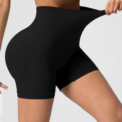 Women's Tie-Dye Yoga Shorts Leggings For High Waist