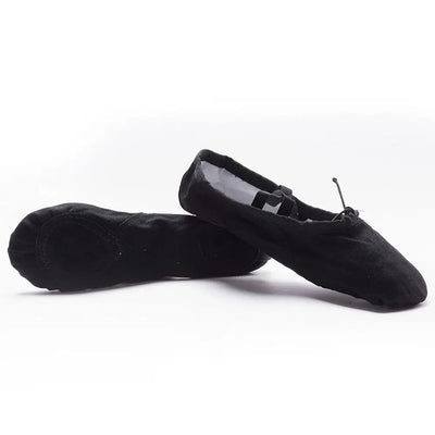 Gymnastics Training Soft Flats Leather Children Latin Dance Canvas Girls Ballet Shoes Dance Shoes Flats Shoes Gils Shoes