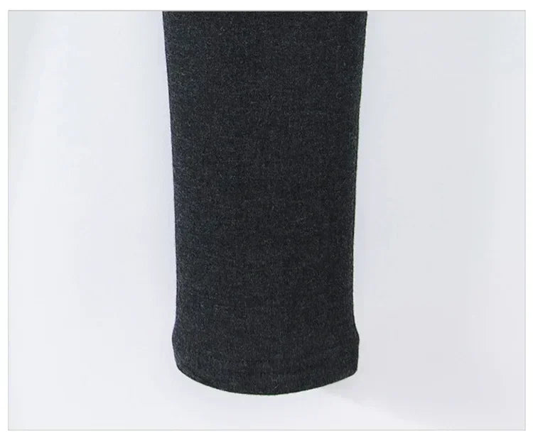 Winterfleece-lined Women's Tights Two-piece Illusionshorts Autumn/winter Thickened Cotton Wadded Trousers Warm Leggings