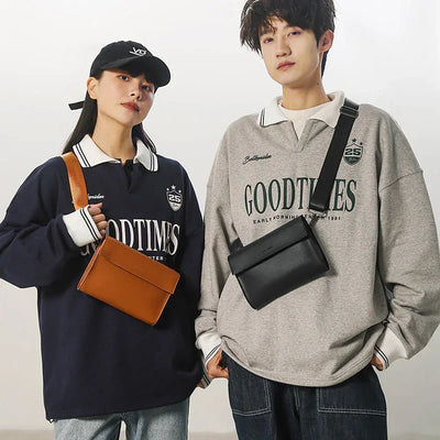 Designer Men Bag Fashion Shoulder Bag Business Briefcase Unisex Messenger Bags Vintage Leather Crossbody Bag Casual Man Handbags