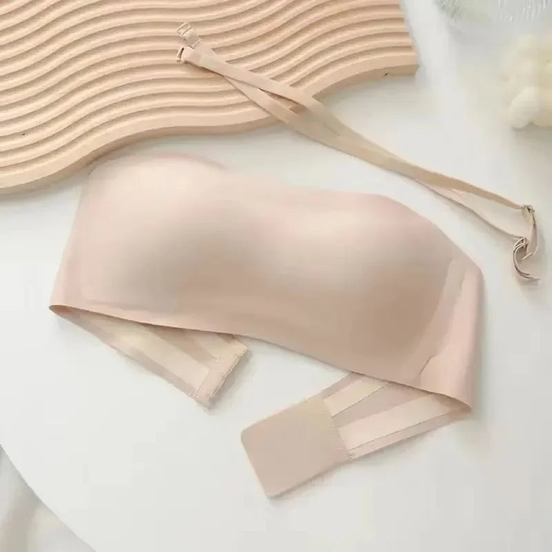 Sexy Bra Invisible strapless well knit